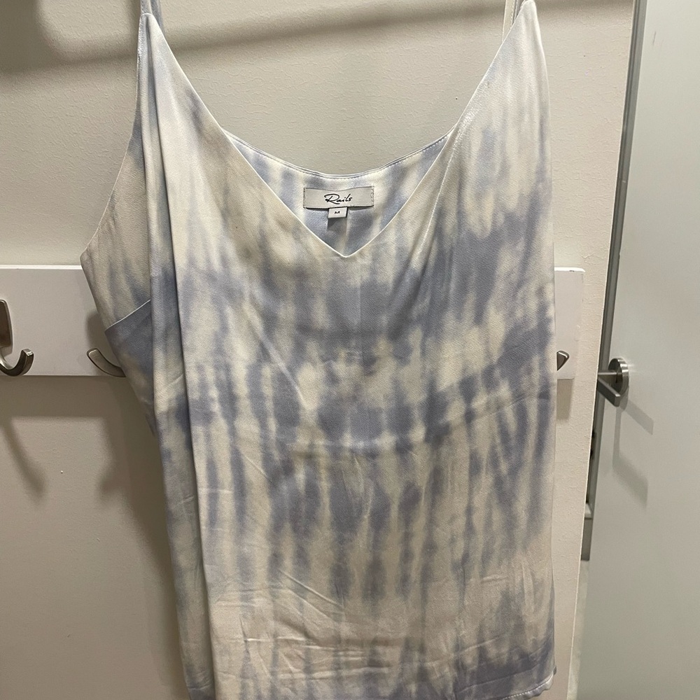 Rails Sky and Cream Tie-Dye Camisole